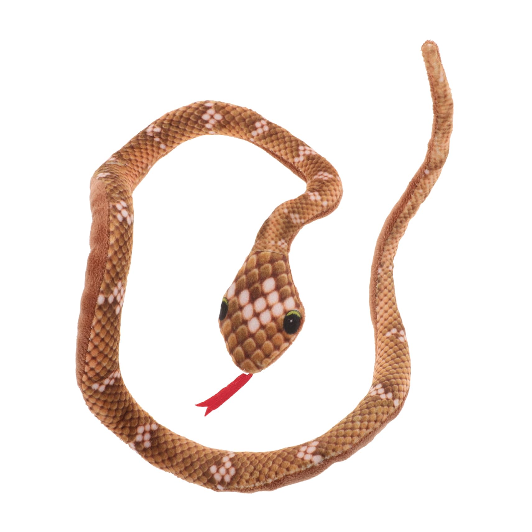 Sosoport Jouet Serpent pour Chat avec Herbe Chat Jouet Interactif Peluche pour Chaton Interieur