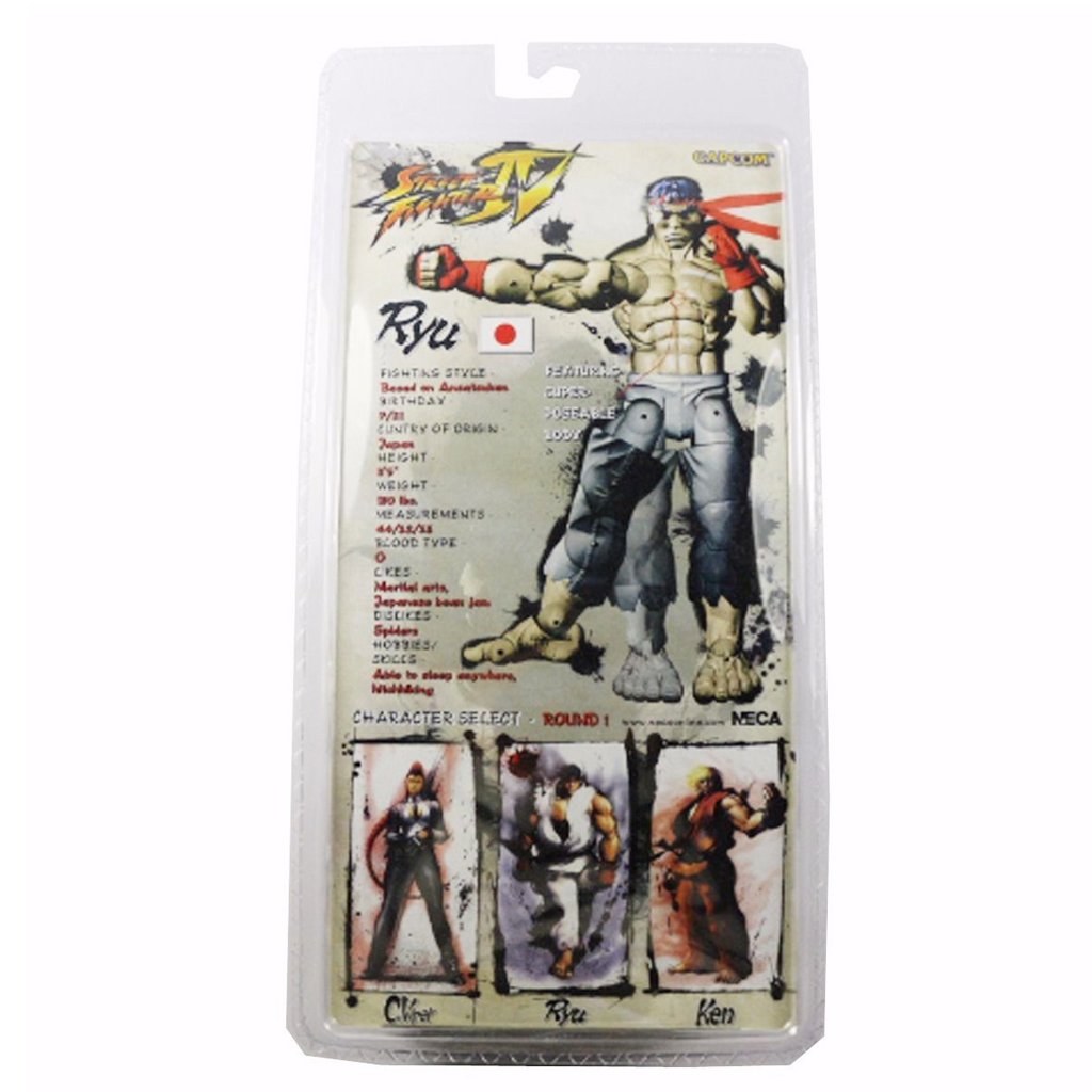 Figura de acción Ken Street Fighter Neca 18cm | Envío gratis