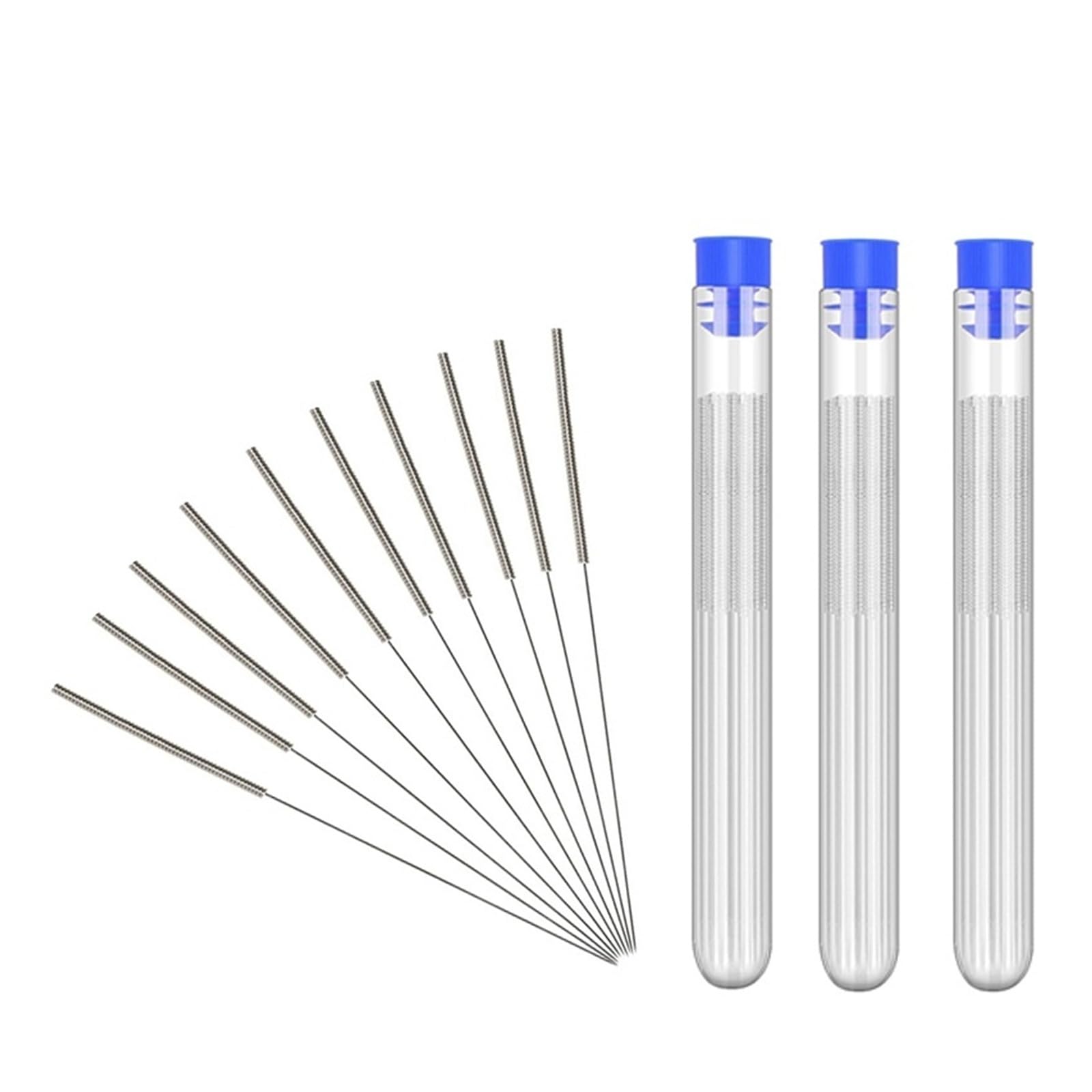 Jeu d'aiguilles en acier inoxydable, for l'entretien des buses d'imprimante, plusieurs tailles de diamètre 0,2 à 1, mm, paquet 10(0.8mm 10pcs)