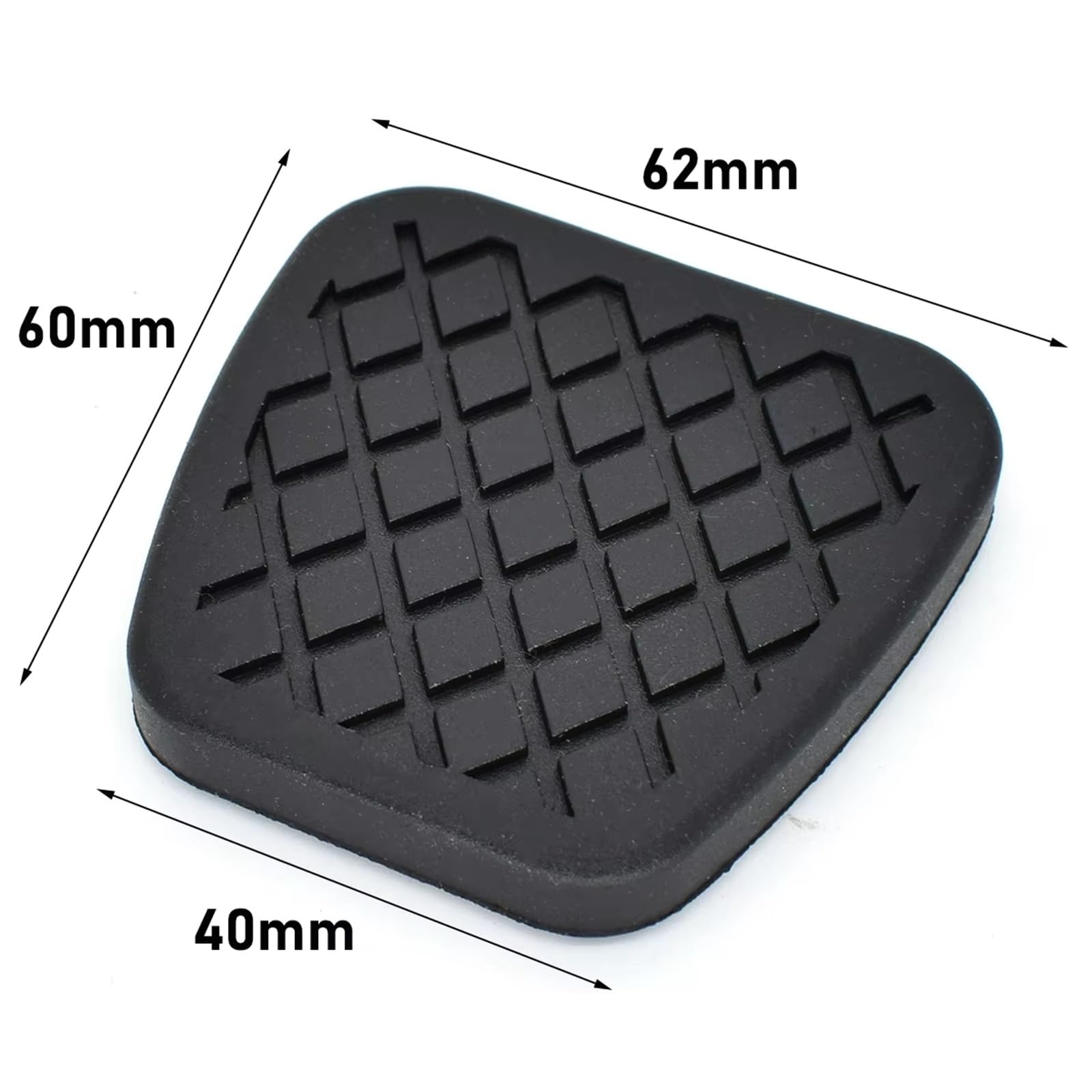 Pedaliera Auto Per Civic Per Accord Per CR-V Per CRX Per Element Per Prelude 2Pc Auto Freno Frizione Pedale Pad Copertura In Gomma Per Pedale Freno Frizione In