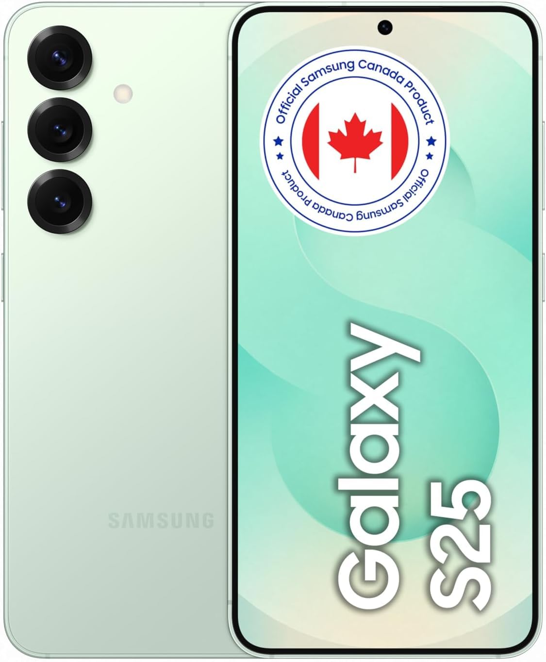 Samsung Galaxy S25 5G 256Go Menthe Débloqué Version Canadienne Garantie