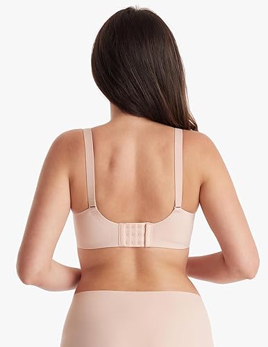 Miniatura 4 de Momcozy Sujetadores de lactancia para lactancia, FB051 Soporte de malla Sujetador de maternidad Embarazo acolchado inalámbrico transpirable Bralette