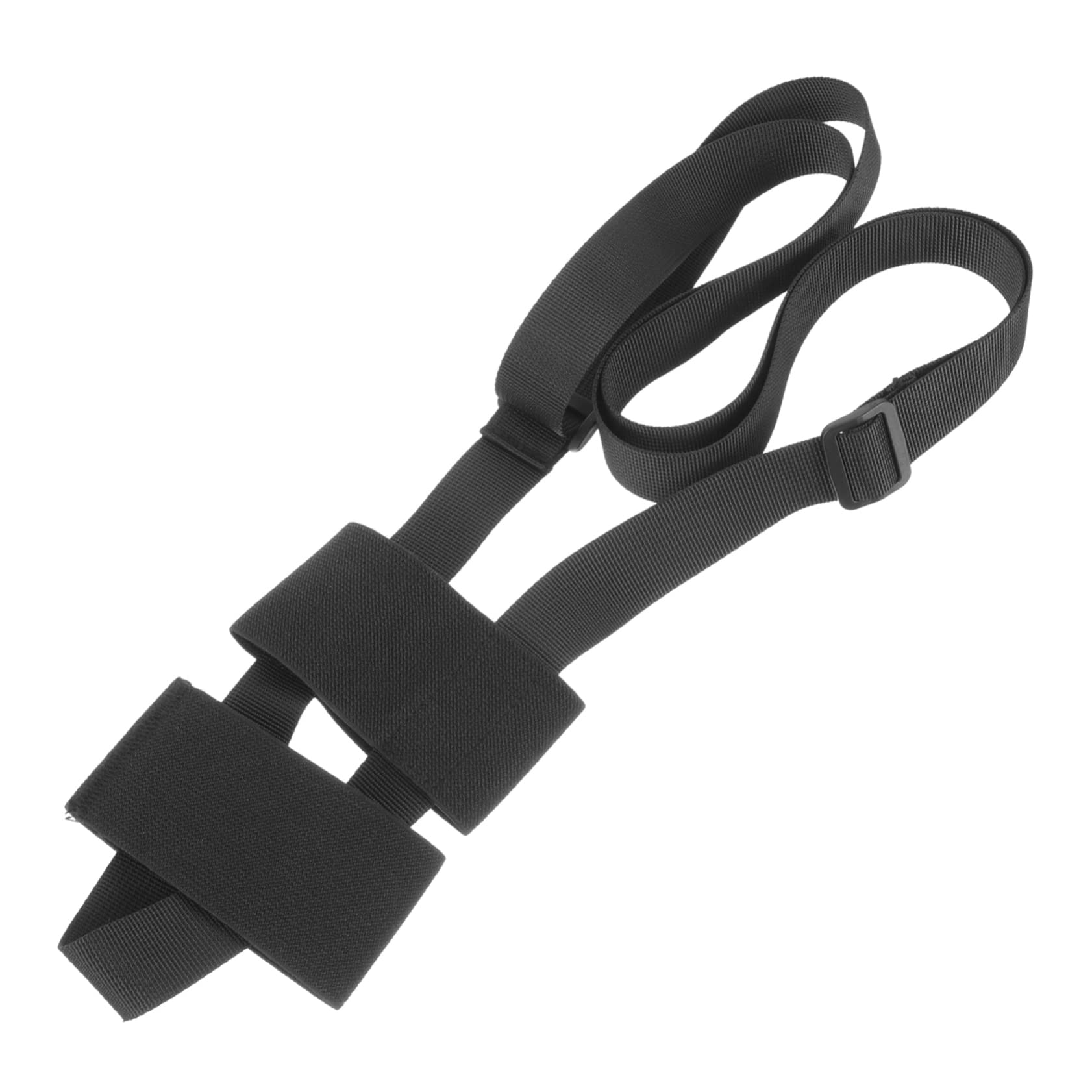 Supvox 5st Outdoor-wasserflaschengürtel Futterspender Riemen Röhrenvase Mit Ständer Behälter Lanyards Käfig Kalte Tasse Sportwasserflaschen Beutel Flaschenschlaufe Biegbar Abs Black Stoff