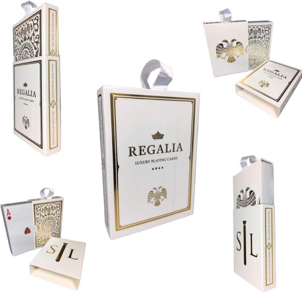 Shin Lim Regalia Deck (White) - Playing Cards by