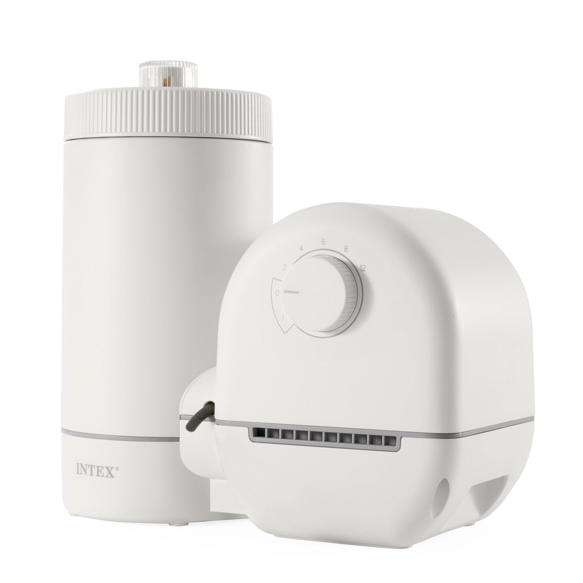 Intex Depuradora cartucho C1500, Filtración 5.678 l/h, Cartucho tipo A, Compatible con piscinas hasta 33.300 L, Temporizador programable, Indicador cambio cartucho, Tecnología Hydro Aeration (55277)-image