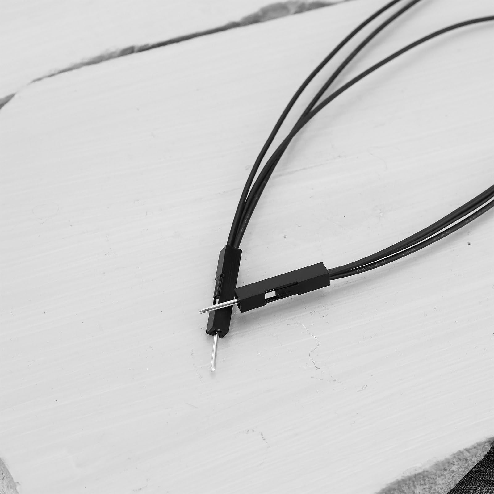 The Lord of the Tools 10 szt. męski na żeński przewód rozruchowy Du-pont, 2,54 mm, kabel taśmowy 28AWG, do drukarek 3D płyty głównej, 140 mm