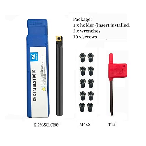Miniatura 14 de 20 piezas CCMT09T304/CCMT32.51 Insertos de torneado de carburo, CCMT Insertos de repuesto de torno CNC multicapa recubiertos para torno de torneado