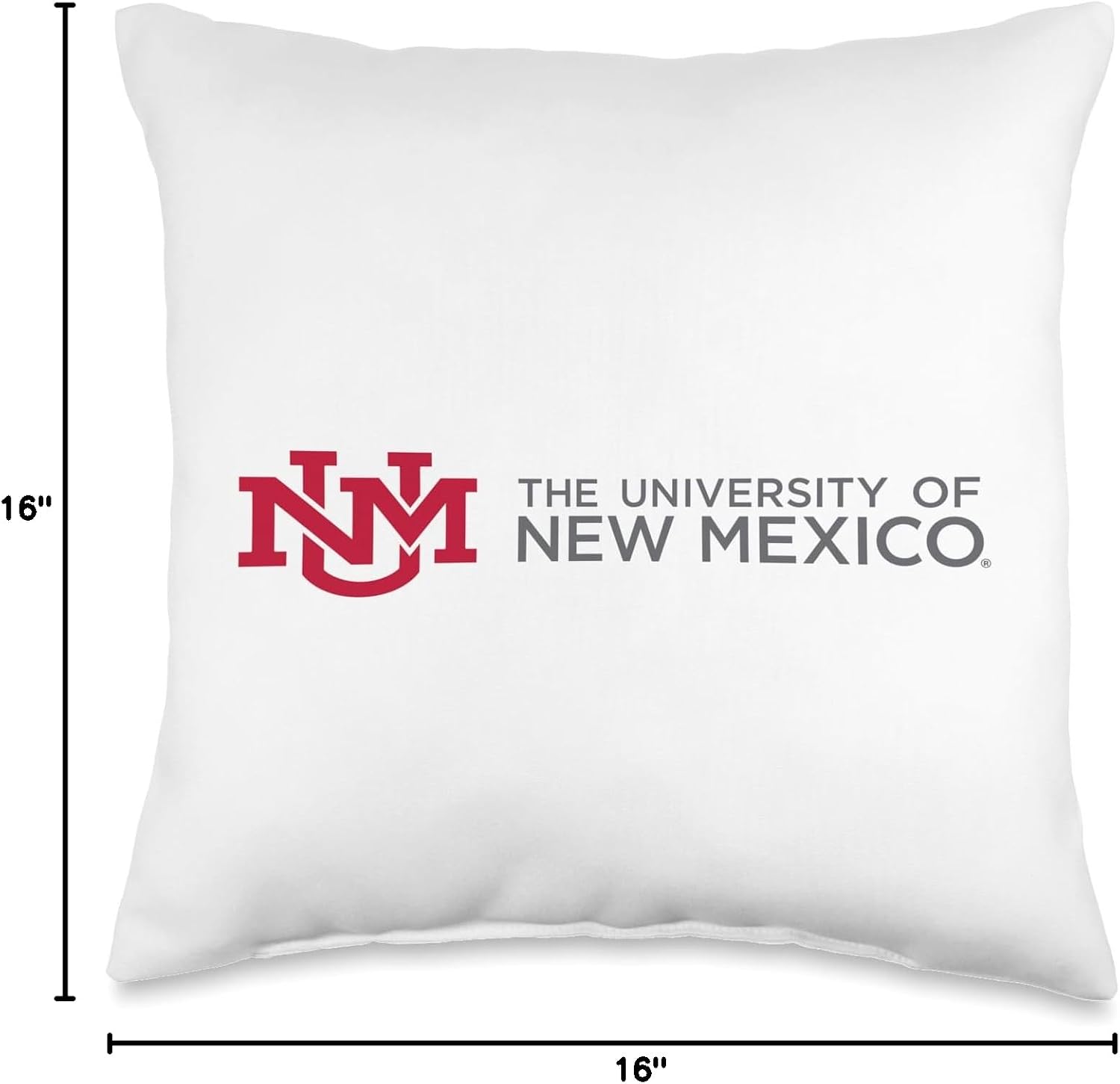 New Mexico Lobos | Official NCAA University of | RSTUNML03 Throw Pillow