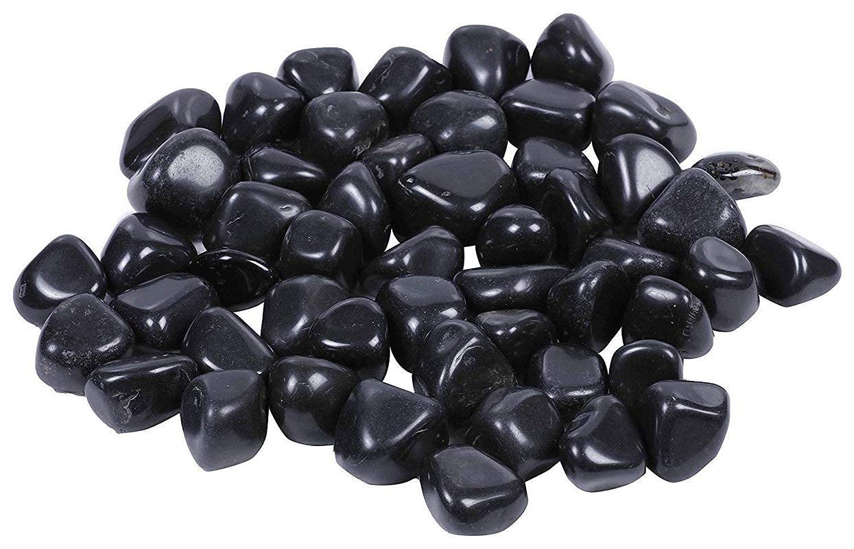 White Pebbles for Decoration - Pebbles for Plants Pots - Pebbles for Garden, Table and Home Decor, Vase Fillers (1.9 kgs, Black) (B0BZFNS3F2) Amazon Price History, Amazon Price Tracker