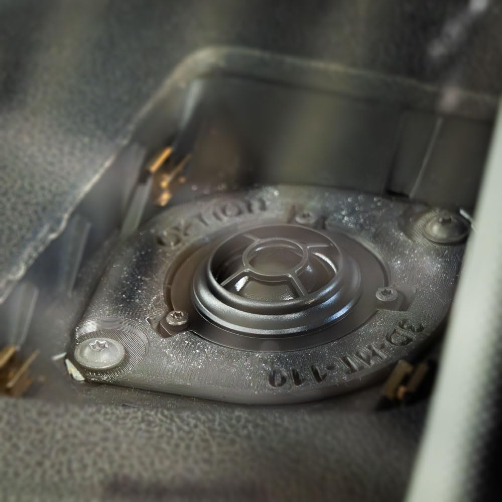 Option Altavoces compatibles con VW Caddy tipo 2K (3ª generación), año de fabricación 2003 – 2015 (frontal), altavoz frontal Plug & Play – 180 cm, 125 WRMS, 3 ohmios con tweeter de tejido de 25 mm