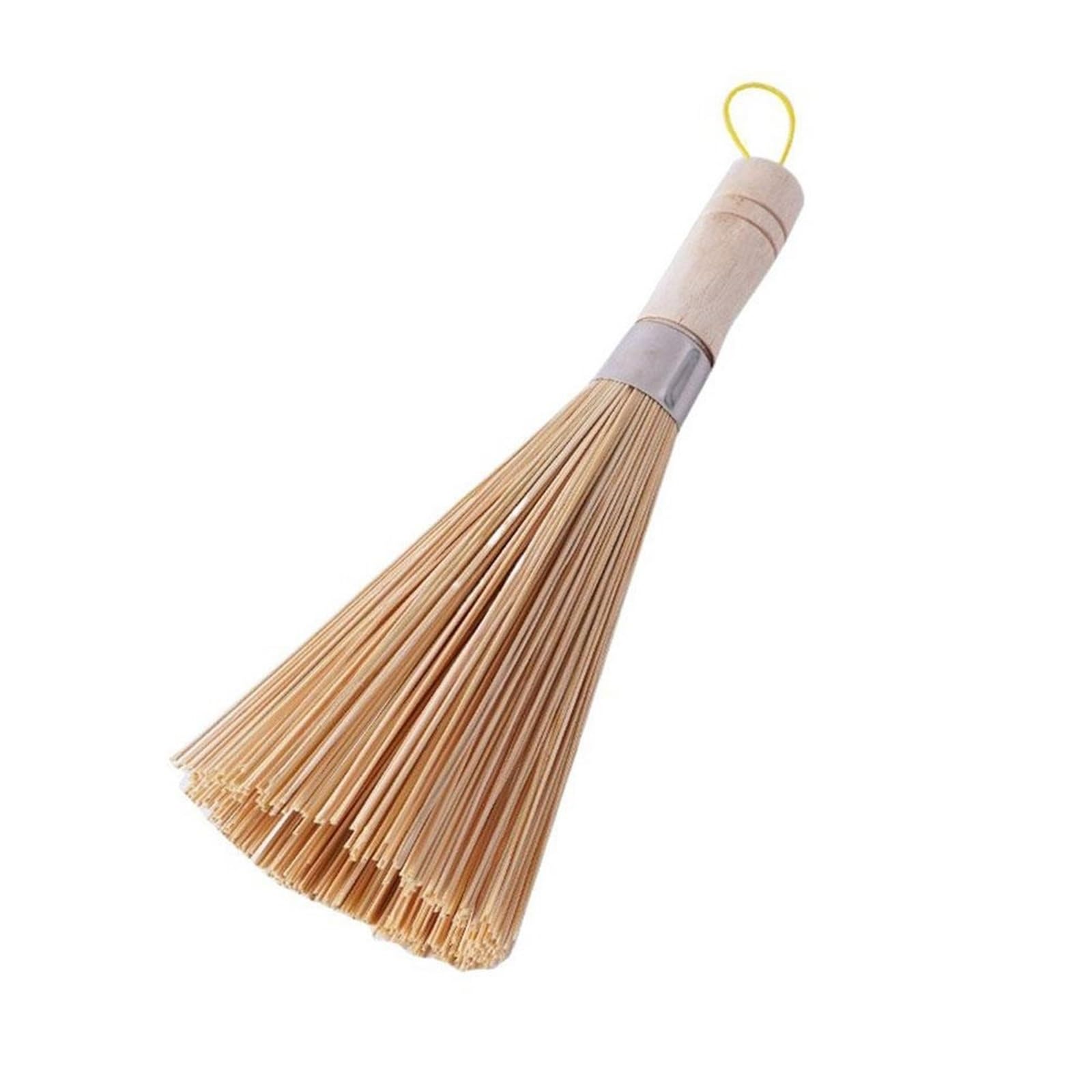 Pot Brush Long Handle Wok Cleaning Dish Scrubber Tool Pan Cleaner Home Restaurant for Dishes, Pots(Style 02)