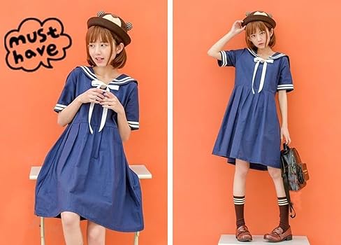 【familiar】半袖ワンピース セーラー リバティ120 familiar】半袖ワンピース セーラー リバティ120