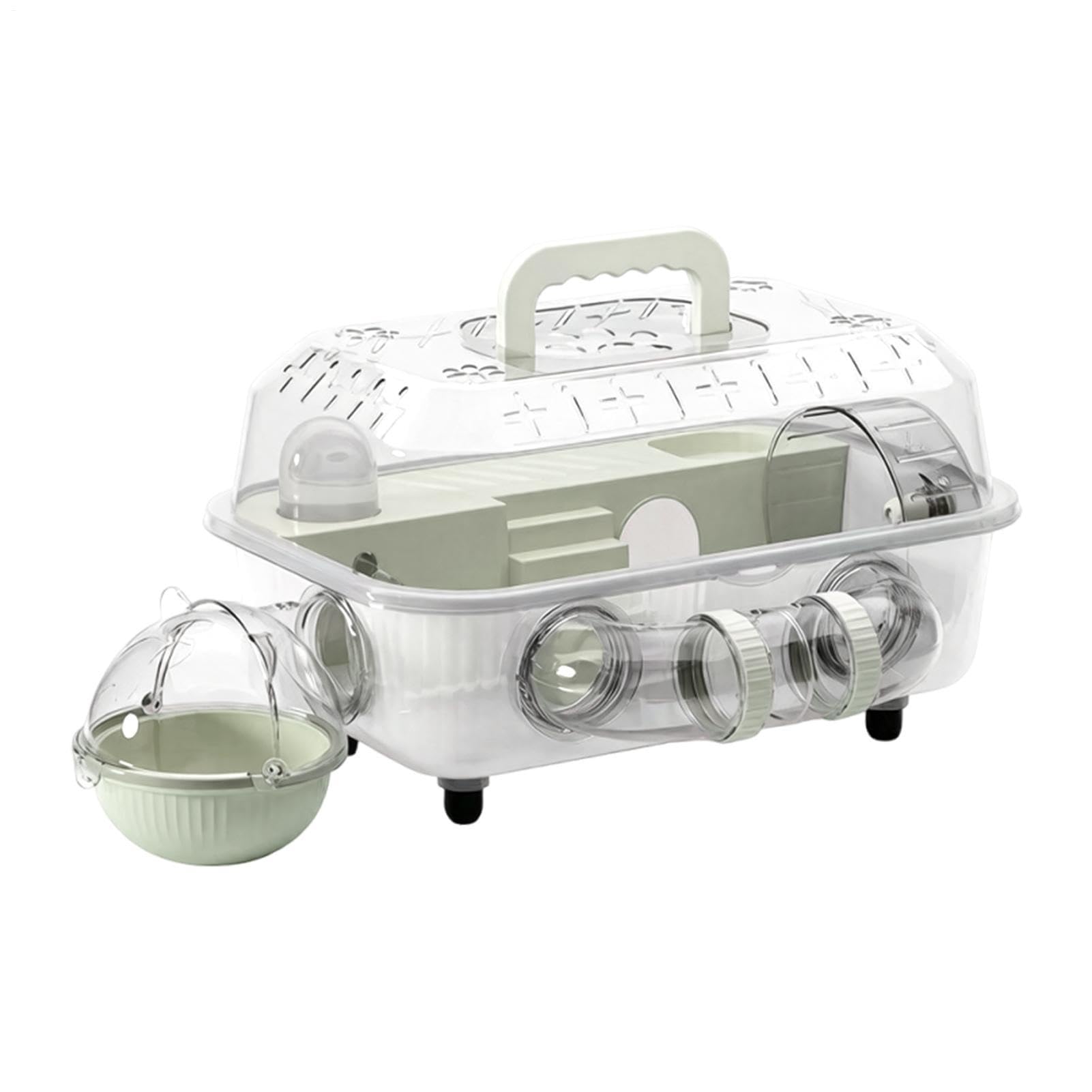 Hamster Enclosure 2-Layer Detachable Small Animal Enclosure