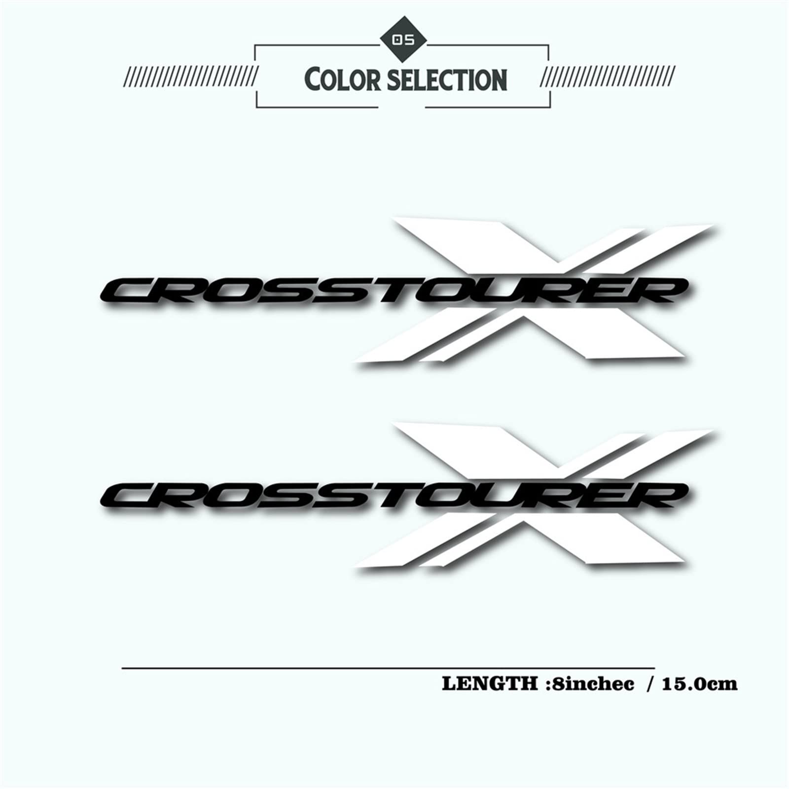 BATTTX Accessoires Modifications Autocollant De Roue De Moto, Bande De Jante Étanche, Pour VFR1200X Pour Crosstourer Pour VFR 1200 X 1200X 2012-2020 2018 2019 (Color : 3