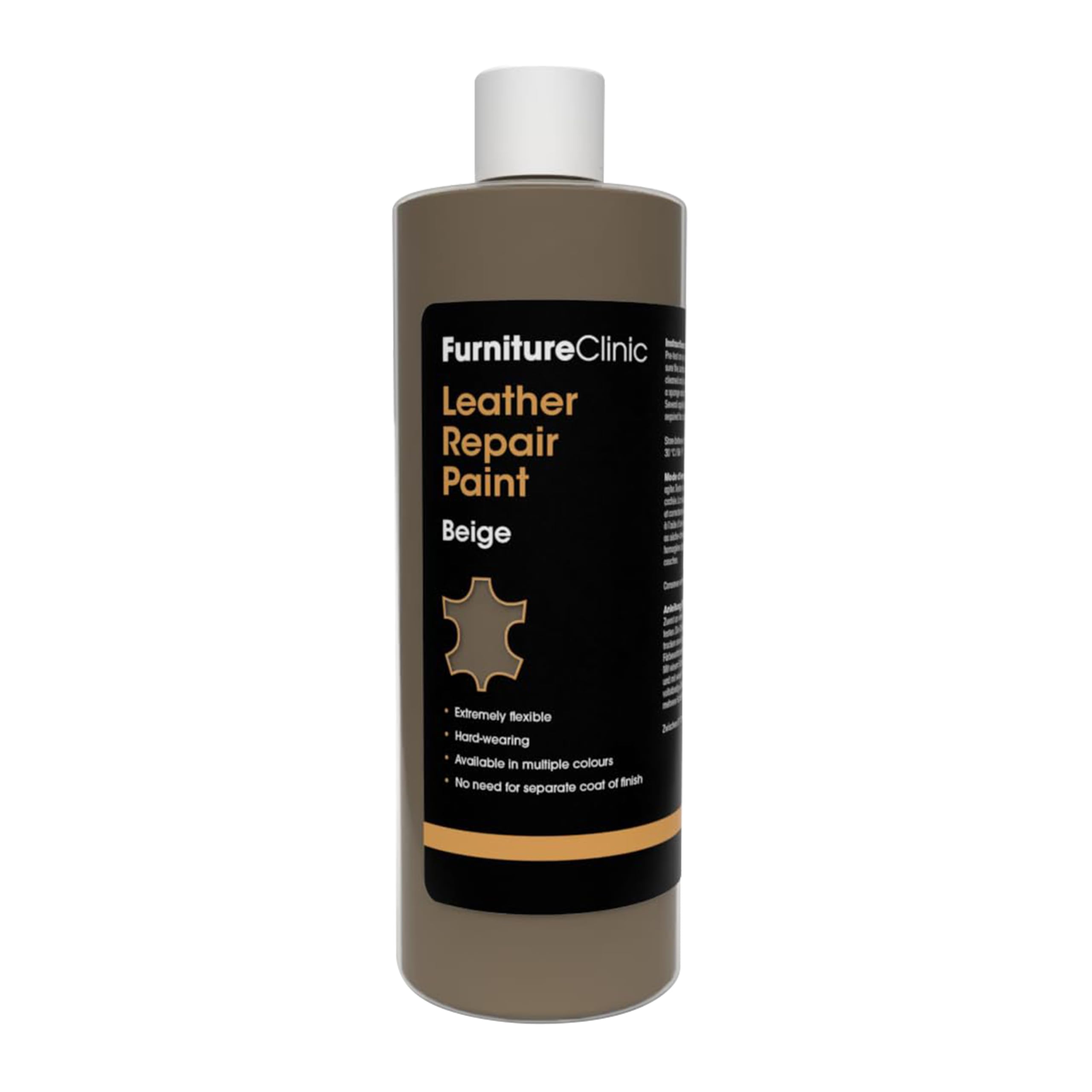 Furniture Clinic Leather Repair Paint, Color and Finish, Beige