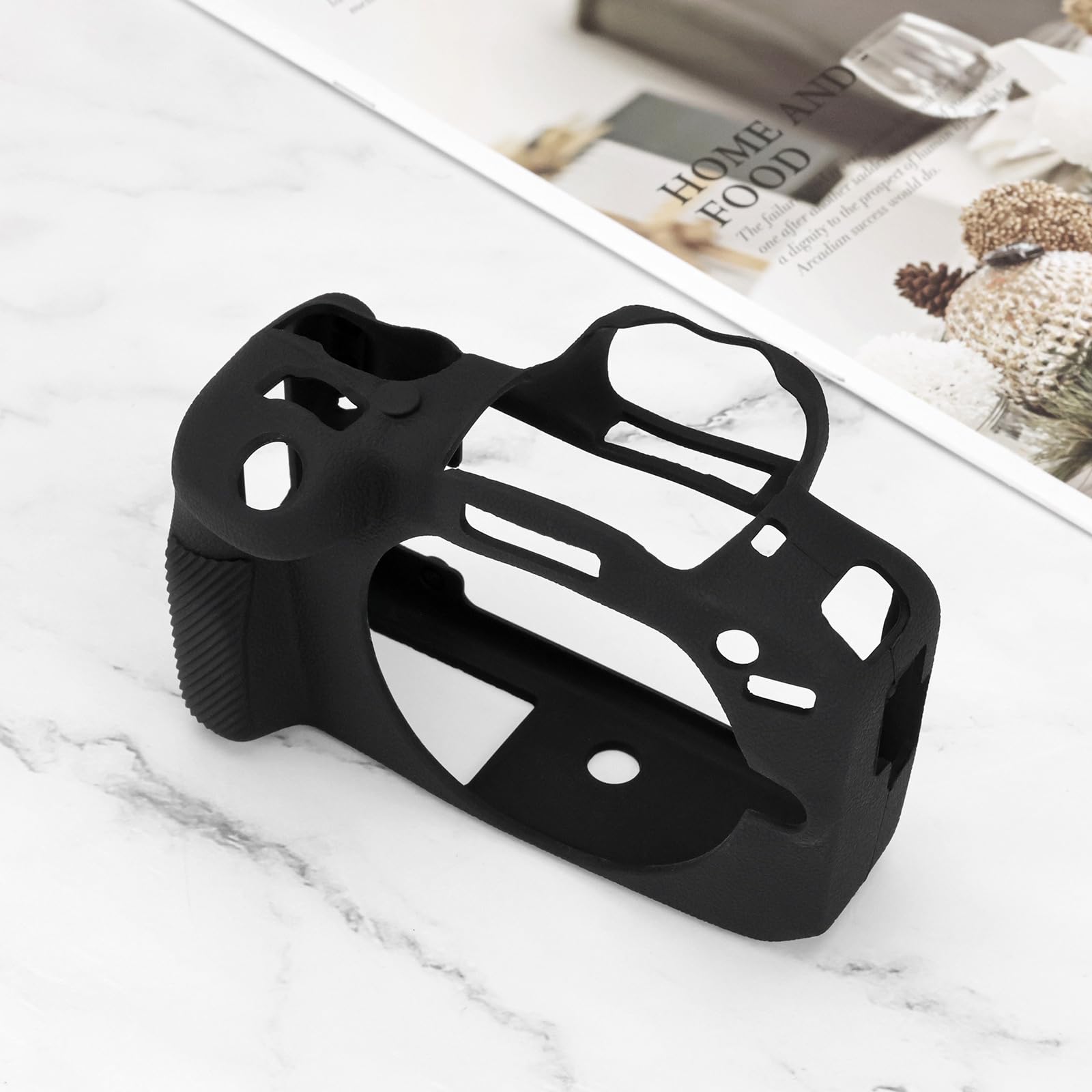Étui Silicone Pour Canon EOS R100 - Housse De Protection Souple, Légère, Antidérapante, Accès Aux Boutons (noir)