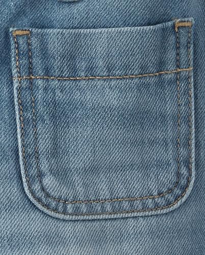 Image of The Children's Place Girls Denim Shortie Shorts