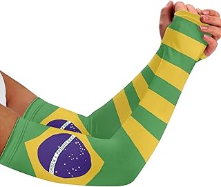 Arm Compression Sleeve for Youth Adult Sun Protection Sleeve Elbow Sleeve for Basketball, Football, Volleyball