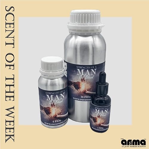 Miniatura 3 de Scent of a Man Lujo Collection - Aceite de mezcla de aroma, aroma fresco y amaderado, aroma de colonia para hombre (16 onzas líquidas)