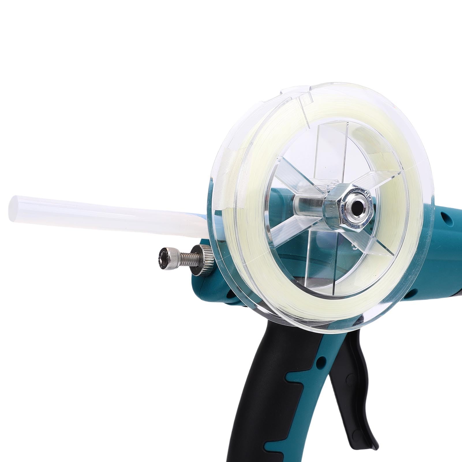 Kabellose FTTR-Glasfaser-Klebepistole – 220 ℃ Heizung, Präzisionsdüse, ABS-Werkzeug für 11-mm-Klebestifte, verdeckte Verkabelung, Inneninstallationen