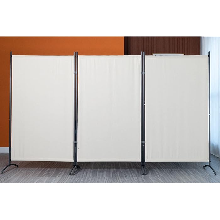 Buy Room Divider 3 Panel 5.9 Ft Large Partition Privacy Screen ,Folding