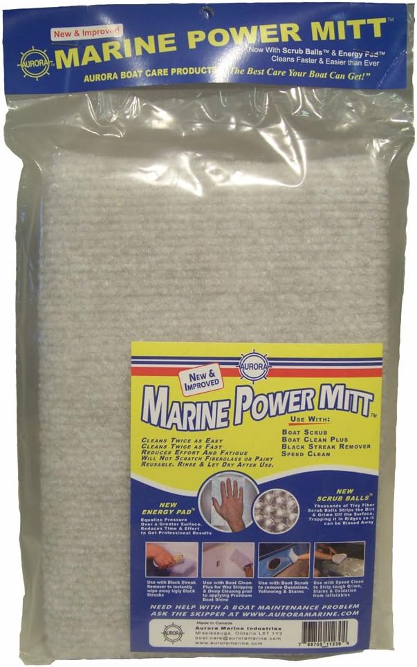 Aurora Boat Cleaning Marine Power Mitt