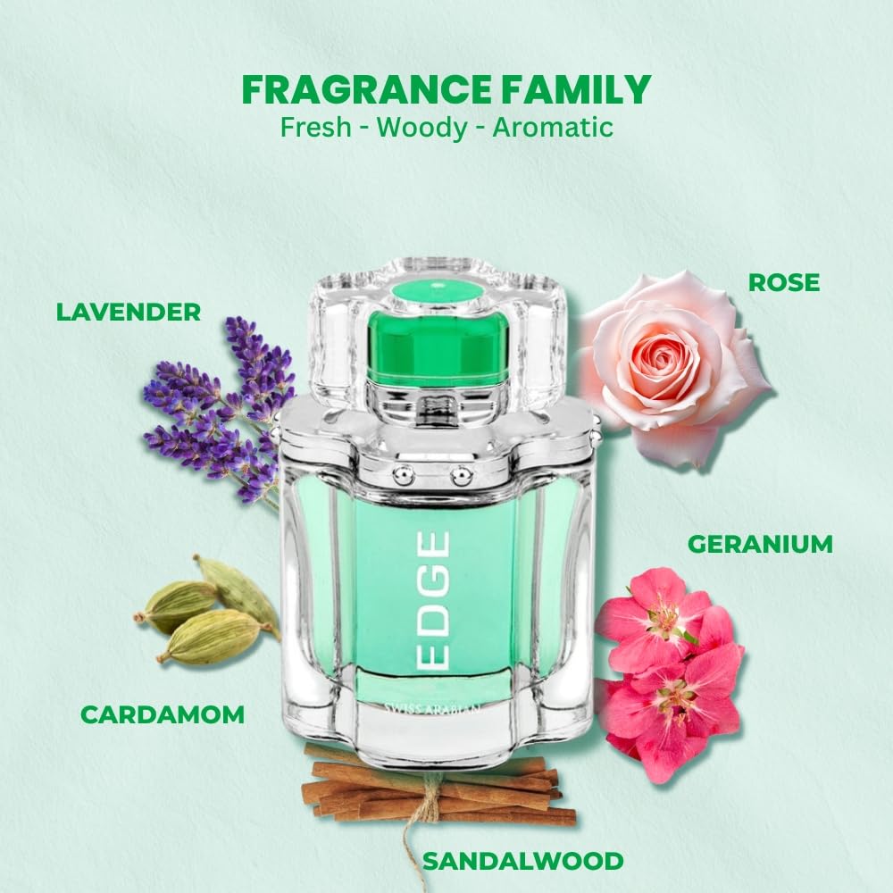 Swiss Arabian Edge EDT, 100 ml