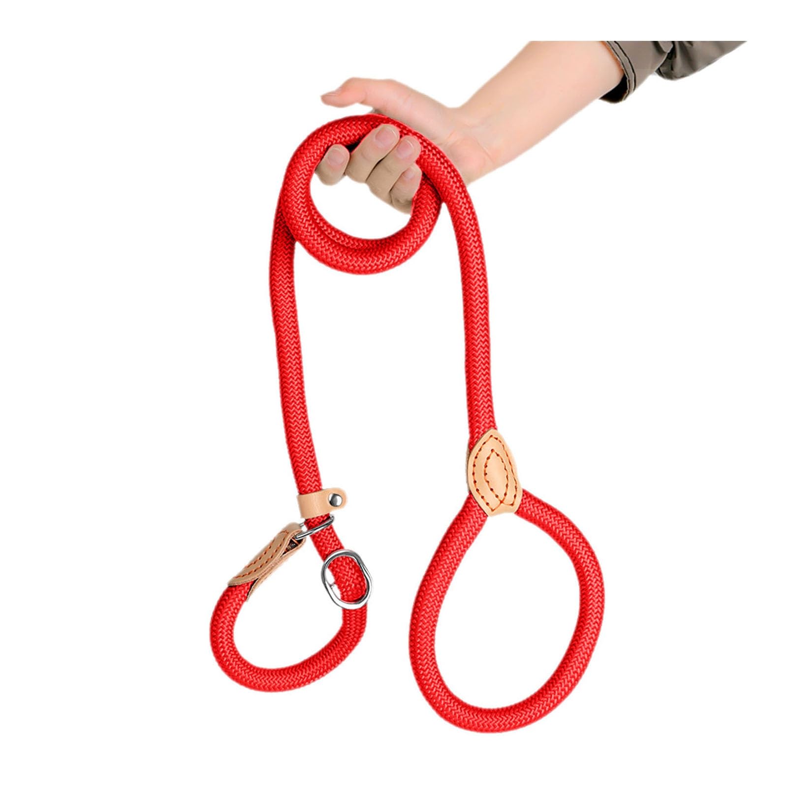 matumou Slip Leads for Dogs Heavy Duty Nylon Rope Slip Leash for Large Medium Dogs No Pull Training Leash for Walking Control