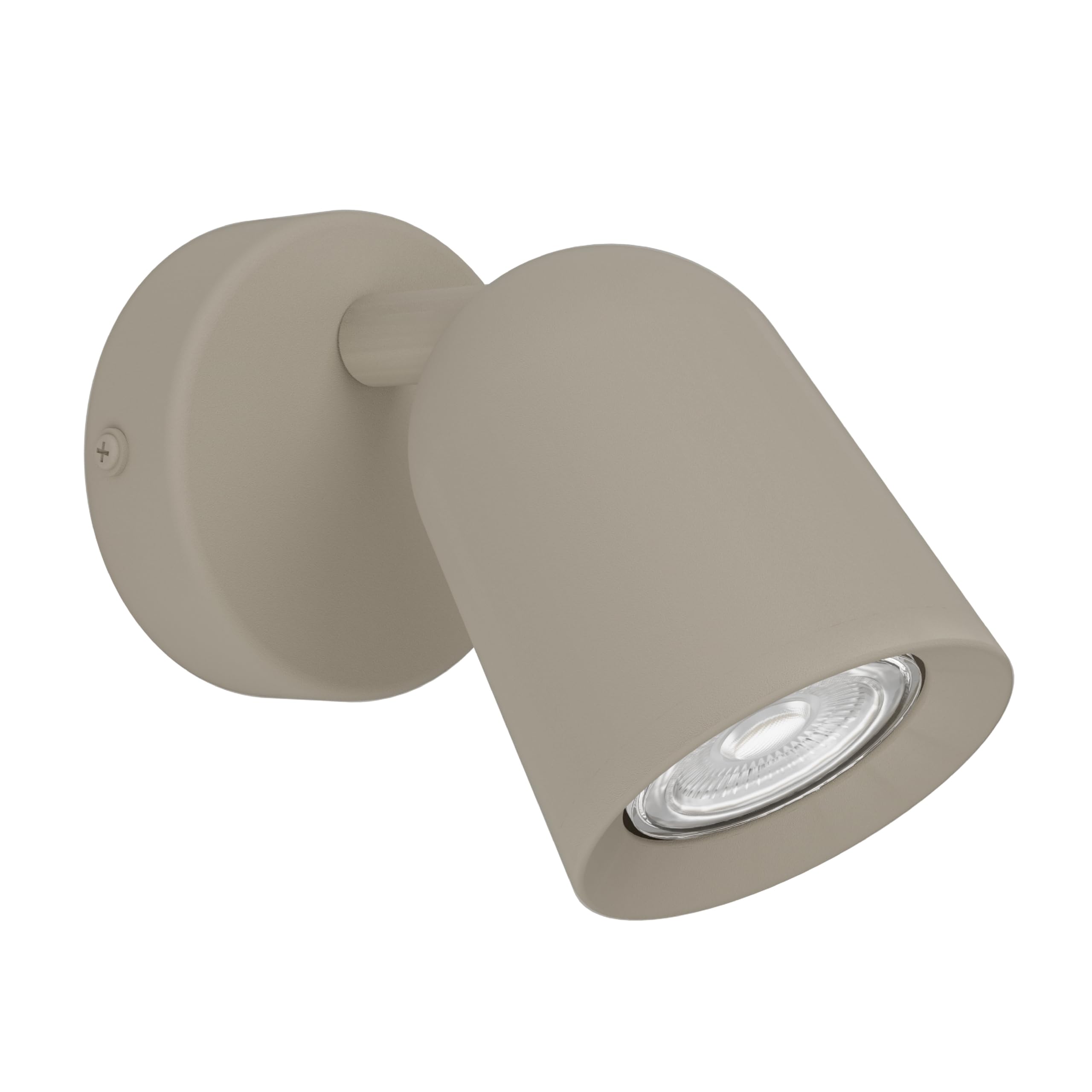 Eglo Light Camaldoli Adjustable Single Gu10 Spot In A Sandy Finish