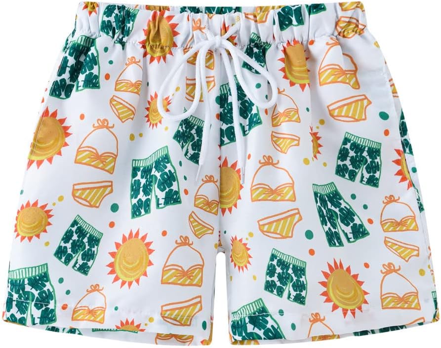 IKFIVQD Infant Toddler Kids Baby Boys Short Pant Cartoon Swim Trunks Swimsuit Bathing Suit Beach Pants Swimming Shorts : Sports & Outdoors