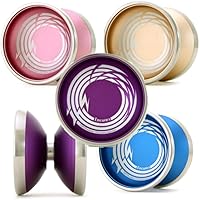 Vista 1 de Encores Yo-Yo - 7003 aluminio con llantas de acero inoxidable - Chi Gaoyo Signature YoYo (rosa intenso)