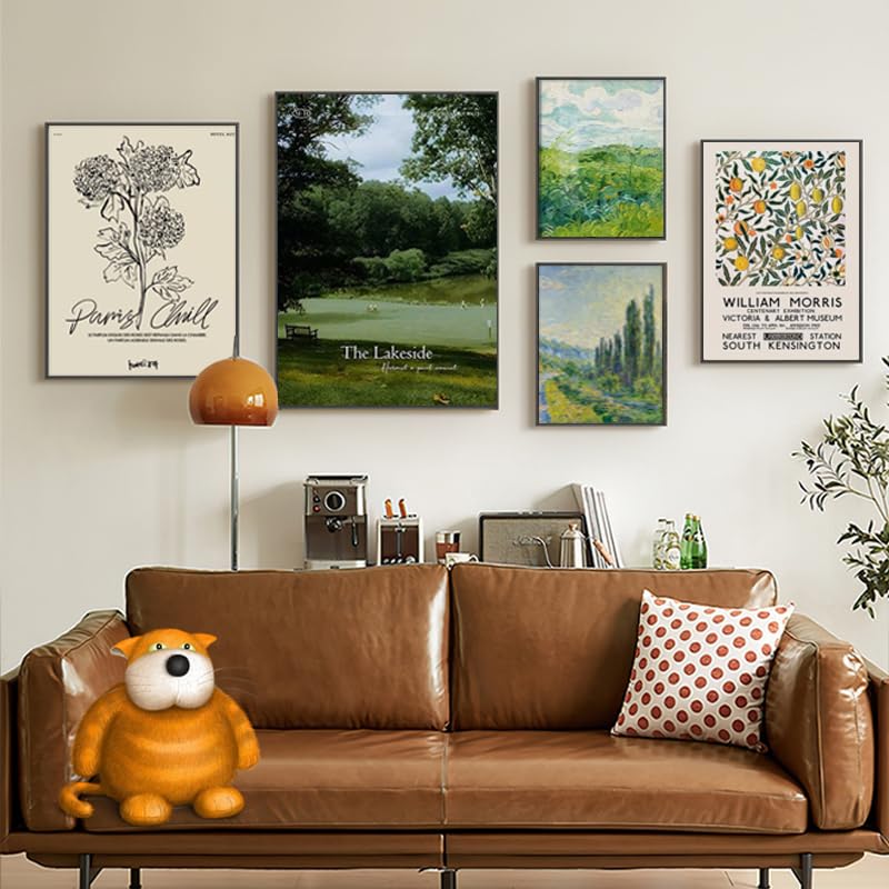 山森林絵インテリア※飾り収蔵