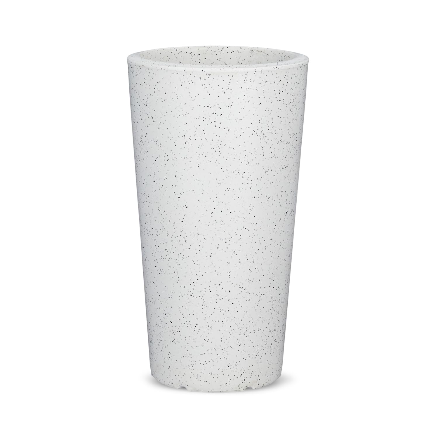 Amazon Brand - Solimo Indoor and Outdoor Round 17.5 Inch/43.5 cm Quality Flower Planter Pot (Dimensions: 24 x 24 x 43.5 cm) – Best for Terrace/Home/Office/Balcony Décor – Set of 1-image-46