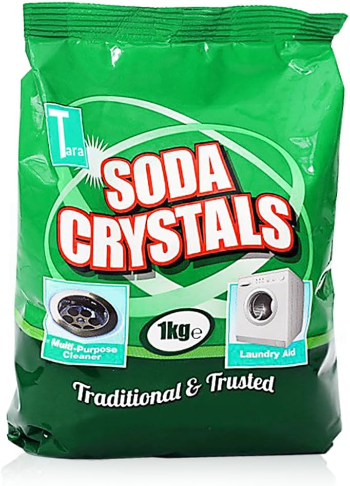 Tara 1 KG Soda Crystals Powerful Multipurpose Cleaner Quickly Removes