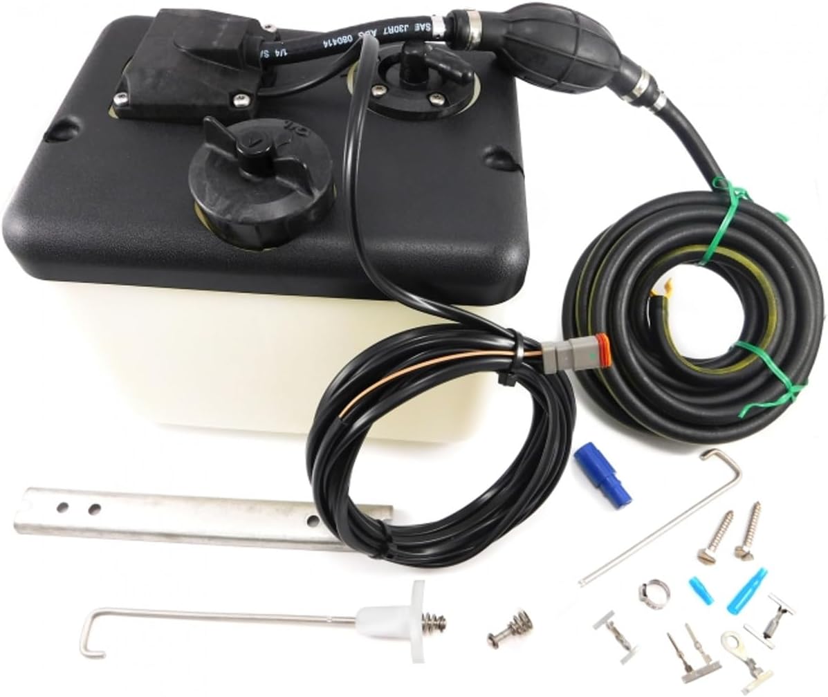 Johnson/Evinrude/OMC New OEM 1.8 gal Remote Oil Tank Reservoir Kit 5008617,177284