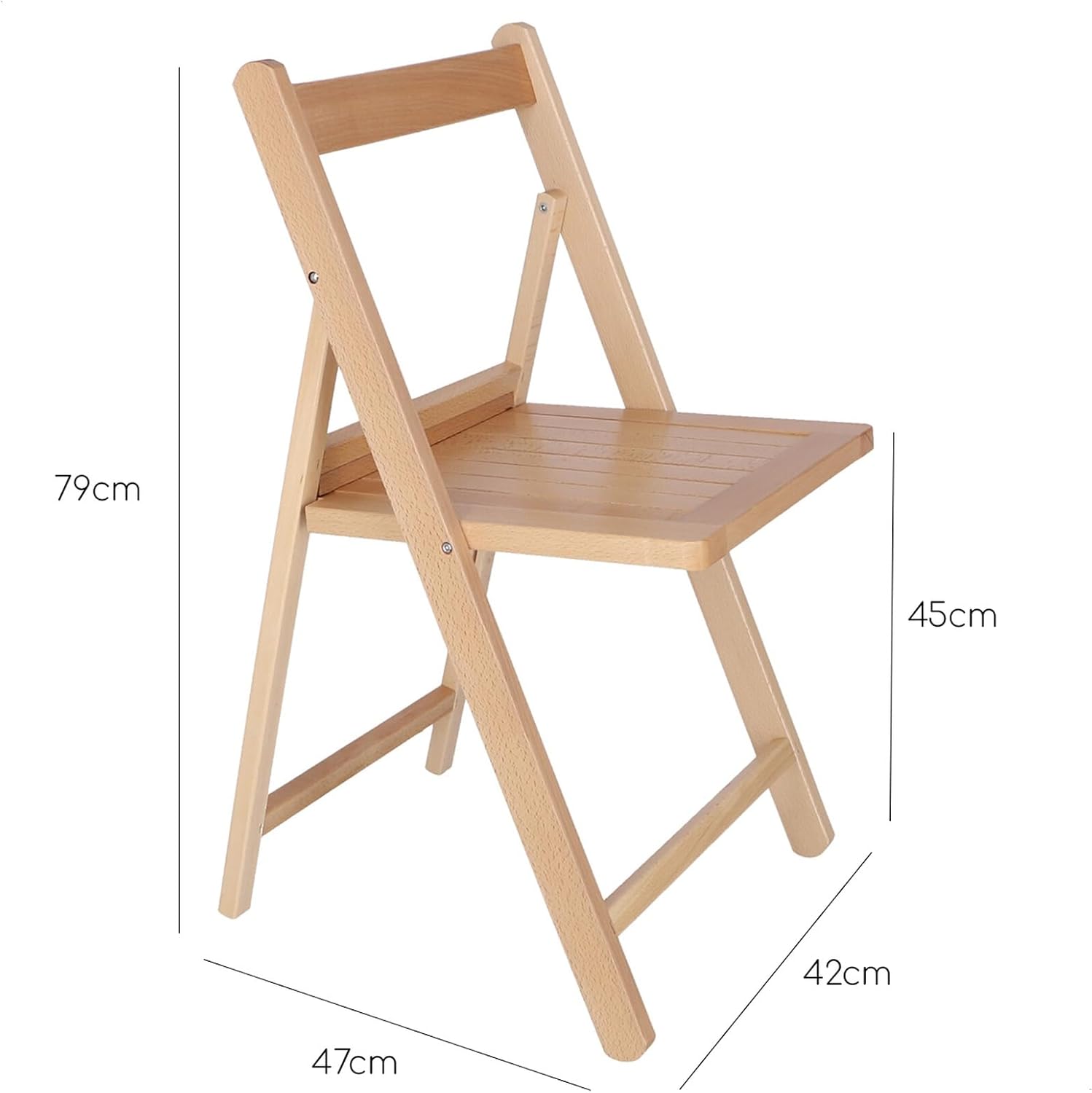 Barniz Folding Chair 42 x 47 x 79 cm