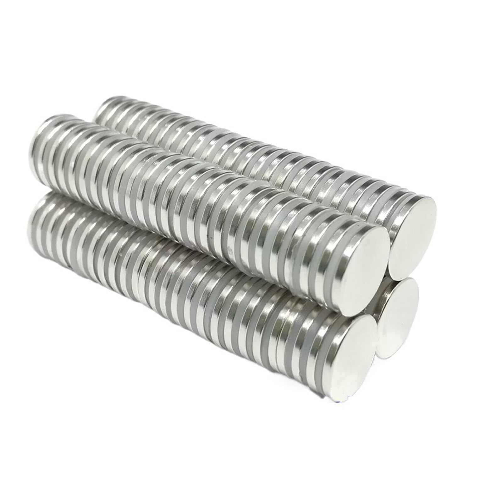 10 50 100 sztuk/partia NdFeB magnes neodymowy, 18 x 2 super mocne, standardowe magnesy ziem rzadkich 18 x 2 (100 sztuk N52 D18 x 2 mm)