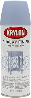 Krylon K04110000 K04110007 Chalky Finish Spray Paint, 12 Ounce (Pack of 1), Morning Sky