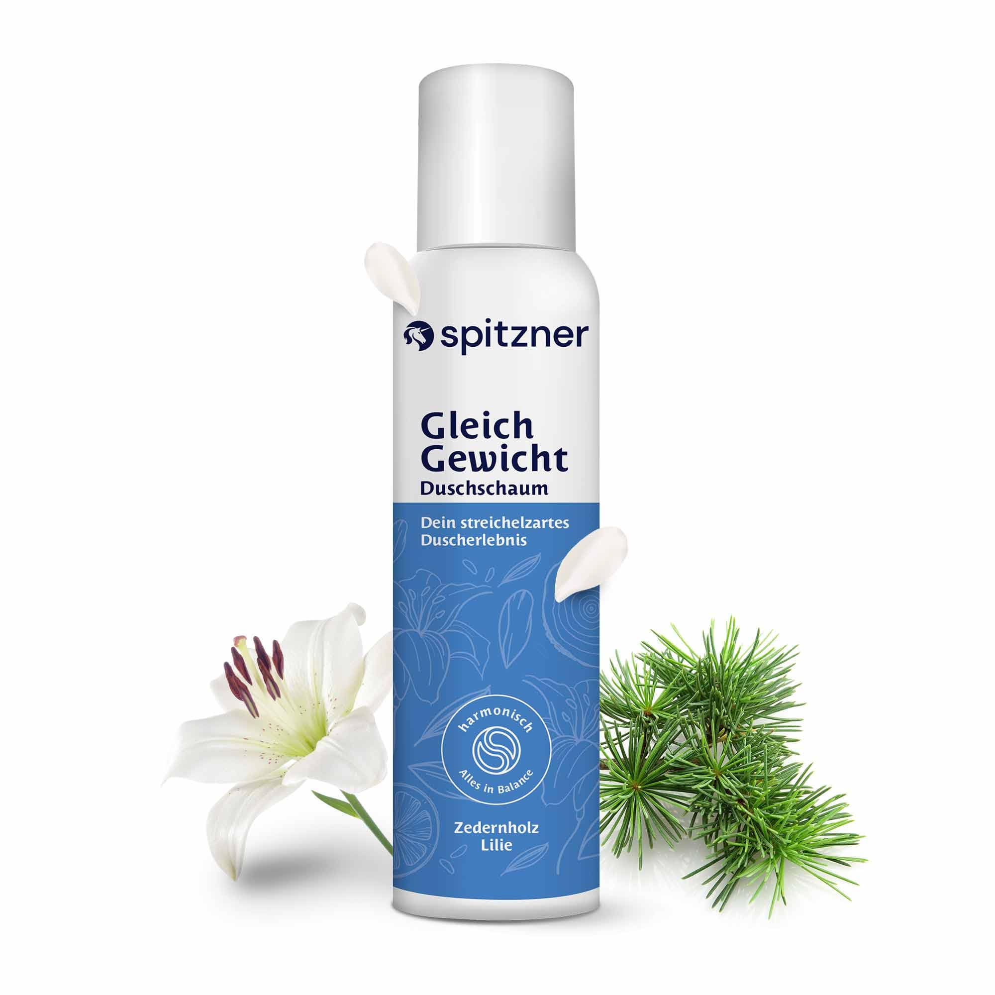Spitzner Duschschaum Entdecker-Set (8 x 150 ml) – dermatologisch getestete und vegane Duschschäume - Citrus Ceder, Acai Yuzu, Creme, Energy, Passion, Lavendel, Pure Man, Balance