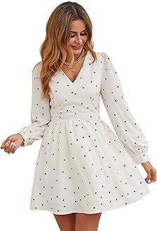 - Summer Dress for Women – Short One Piece A-Line Midi Dress | Lightweight Vacation Wear & Daily Casual Outfit