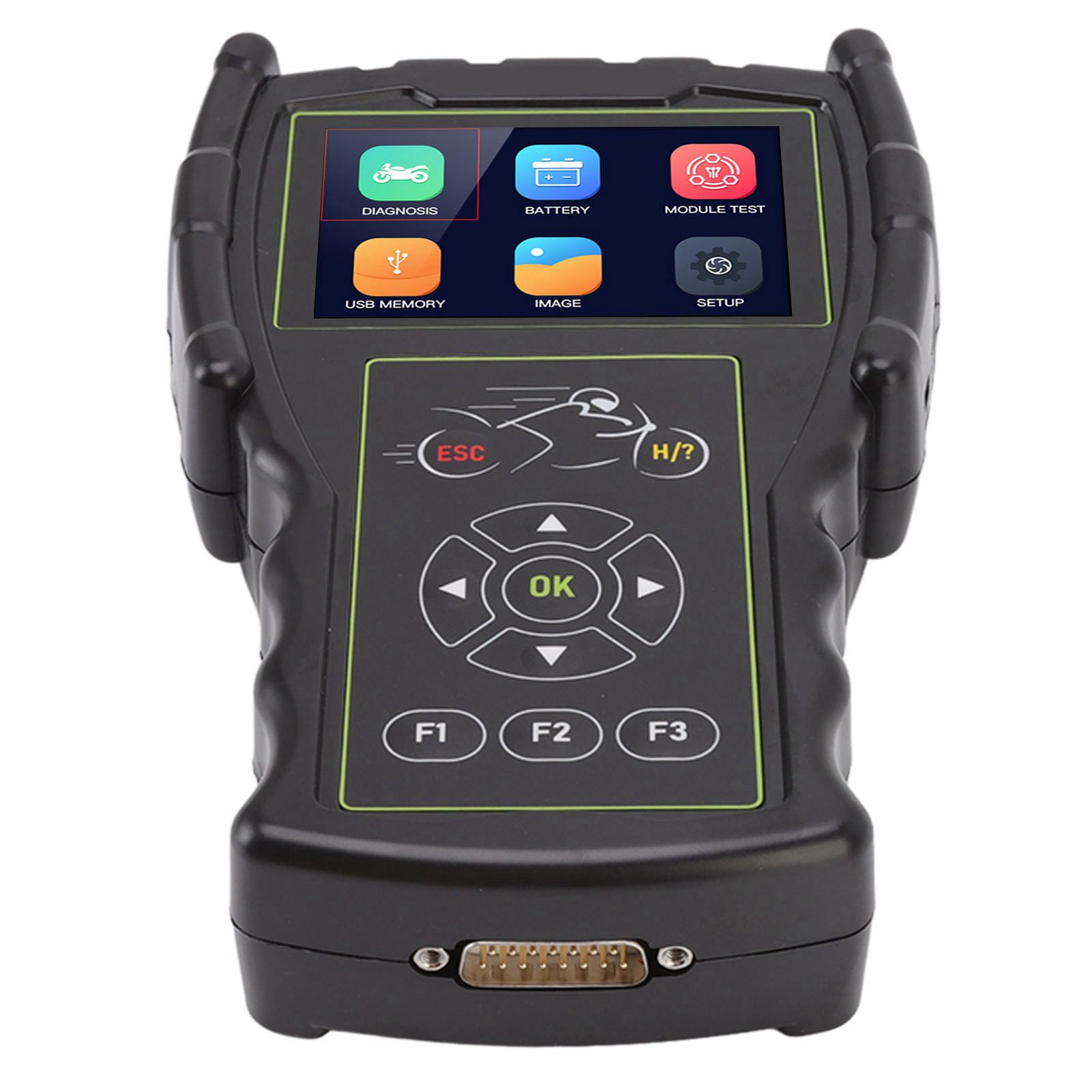 Herramienta de Diagnóstico de Motocicleta, para Escáner de Motocicleta M100 Pro Lector de Código de Falla OBD Multifunción de Alto Rendimiento