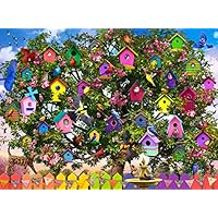 Buffalo Games Bird Hotel 1000 Piece Jigsaw Puzzle