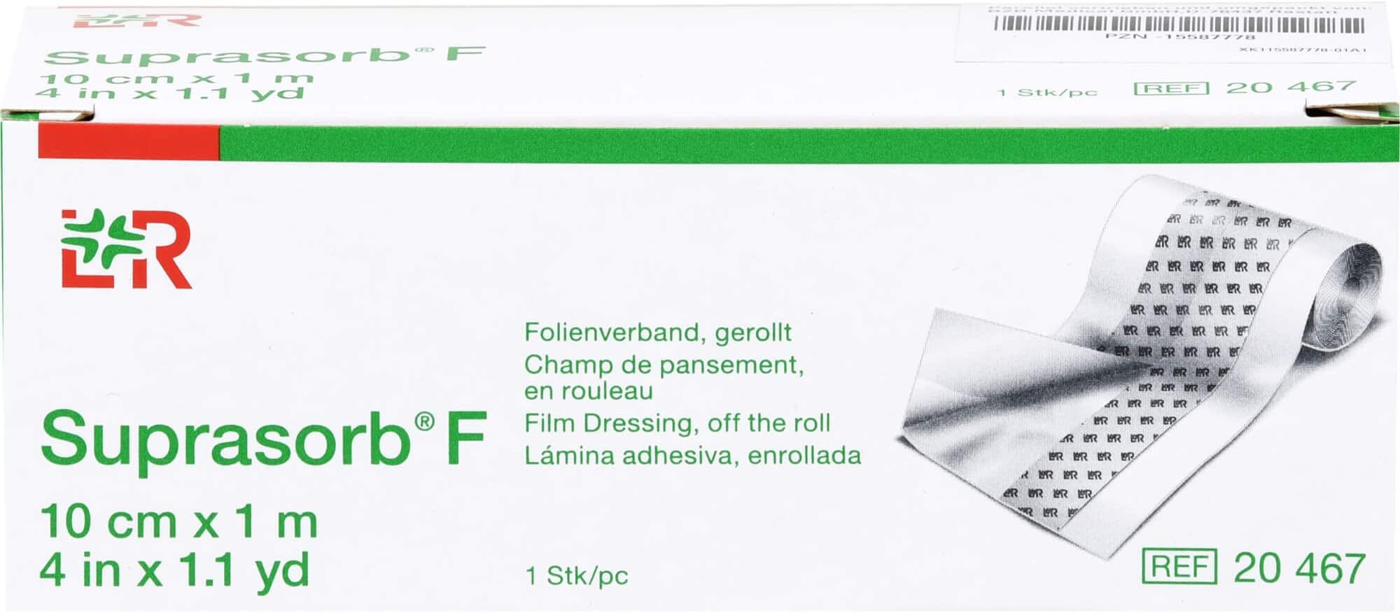 Lohmann & Rauscher Suprasorb F Foil 1 M X 10 Cm