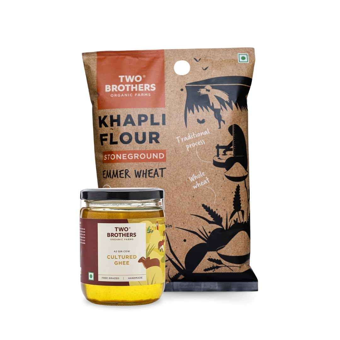 See full amazon price history chart for Two Brothers Organic Farms A2 Cultured Ghee 500ml & Khapli Wheat Flour 2Kg Combo Pack | Nutrient-Rich and Pure | High Dietary Fiber Atta | Curd Churned Bilona Ghee Two Brothers Organic Farms A2 Cultured Ghee 500ml & Khapli Wheat Flour 2Kg Combo Pack | Nutrient-Rich and Pure | High Dietary Fiber Atta | Curd Churned Bilona Ghee (B08KLYDW3Z) Amazon Price History, Amazon Price Tracker