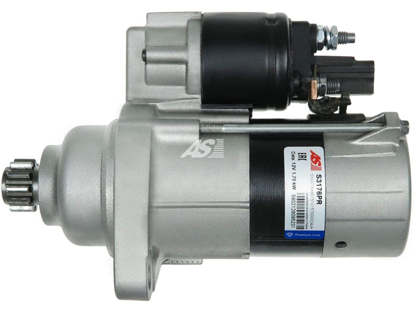 Motor de arranque AS-PL remanufactured - S3176PR | S3176PR apto para A1 A3 Q3 TT Altea Cordoba