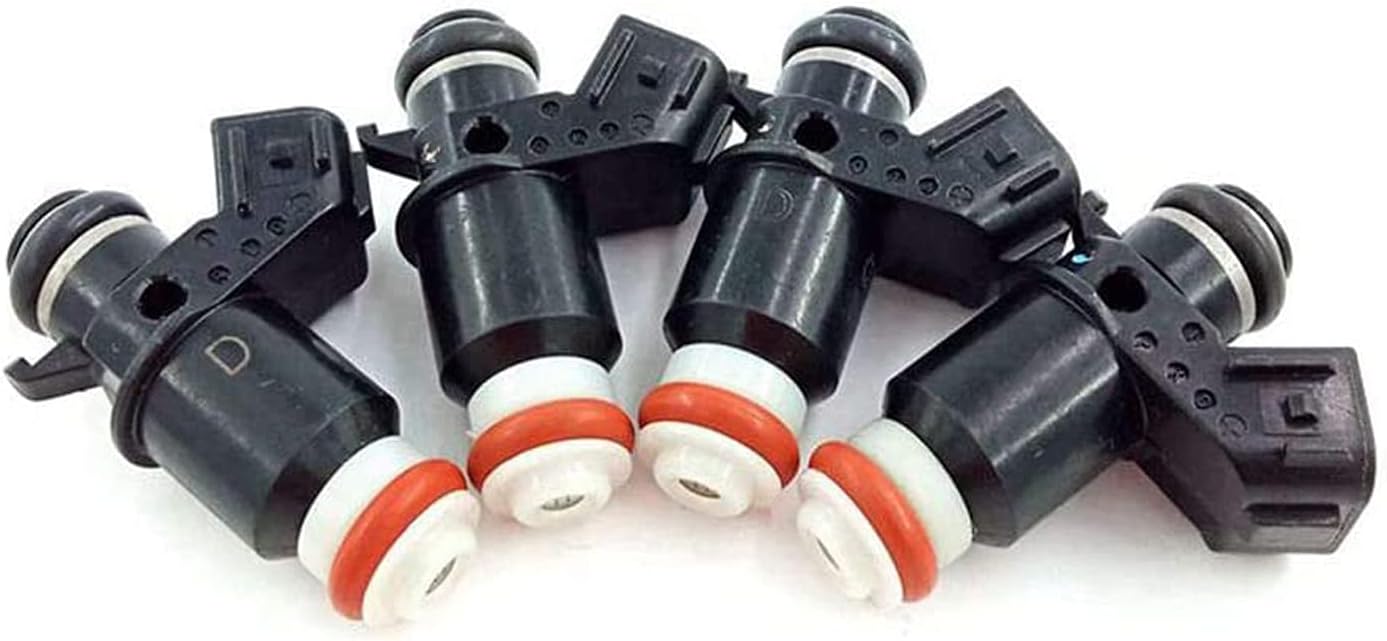 4 Pcs Fuel Injector For Honda Civic EX 1.7L L4 16450-PLC-003 16450-PLD-003 Nozzle Engine Injectors Car Fuel Injection Kit