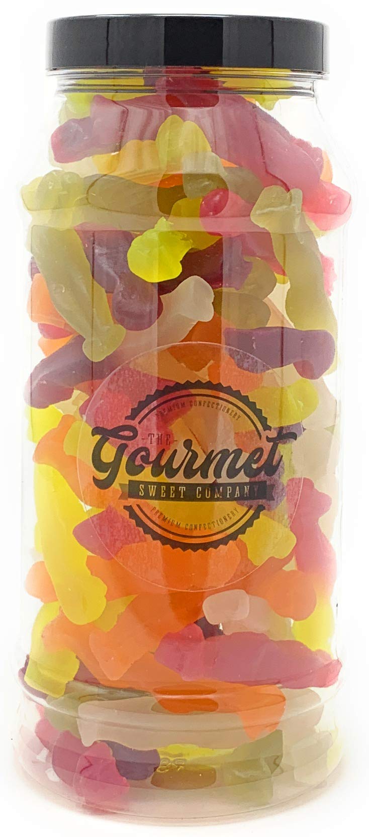 Smiley Faces Retro Sweet Shop Jar by The Gourmet Sweet Company — view 366
