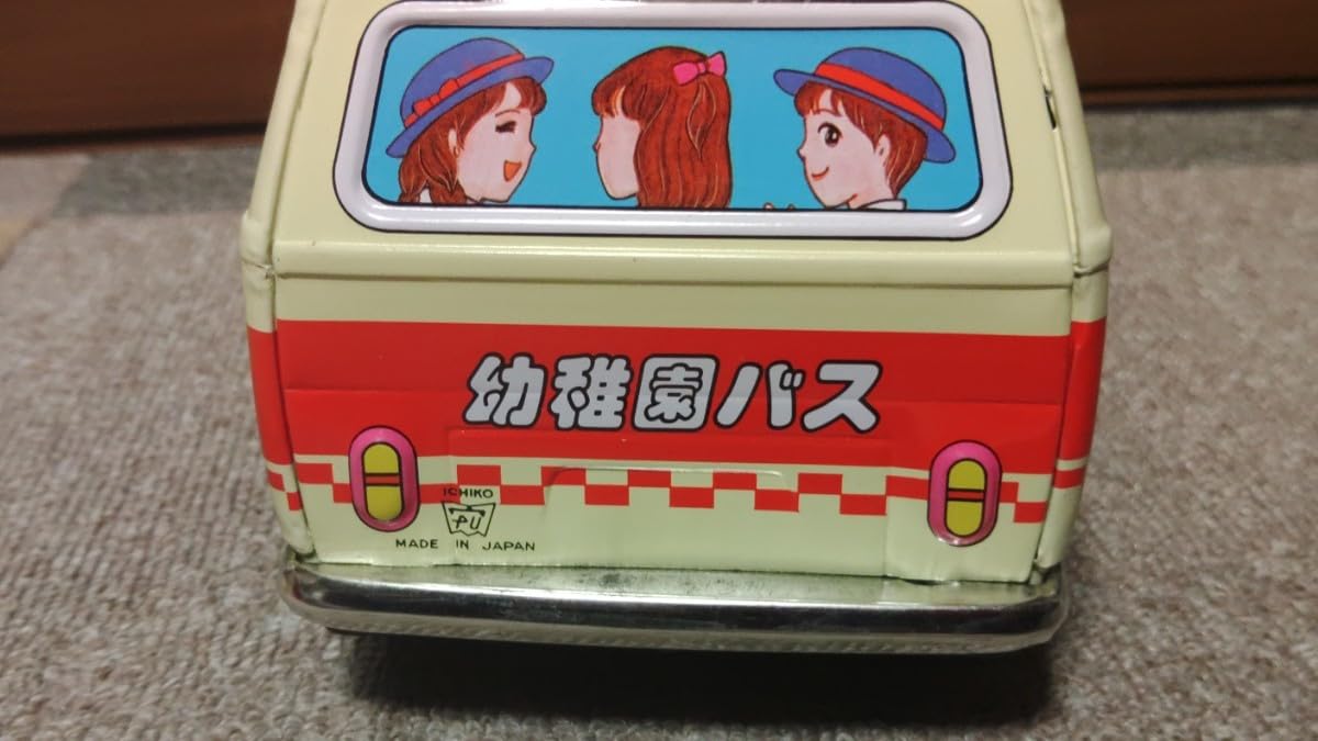 ブリキのワーゲンバス イチコー　vollswagen Yahoo!オークション -「イチコー ブリキバス」(乗り物) (ブリキ
