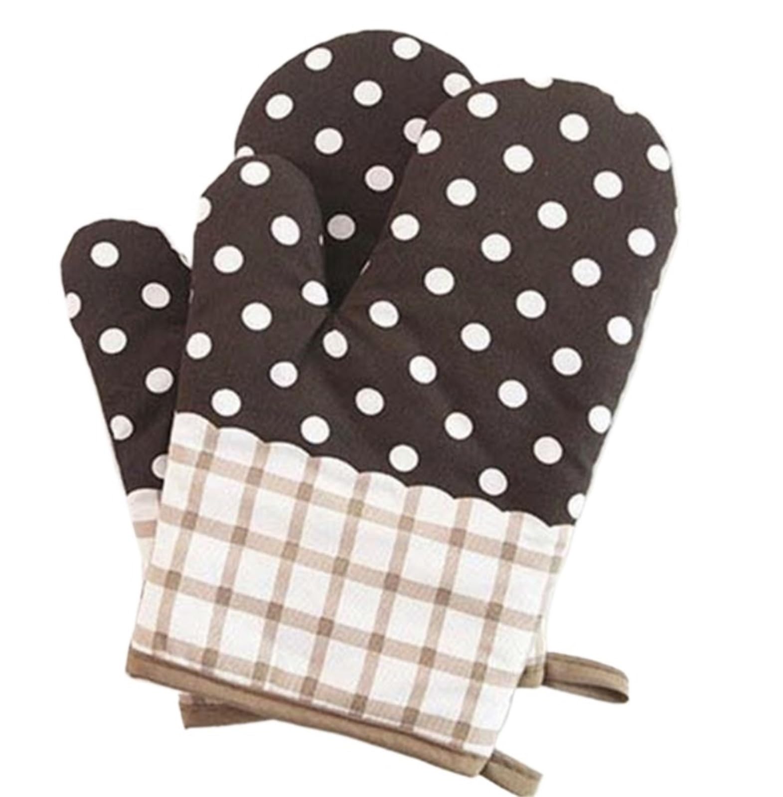 MRKU Baking Mitts Cooking oven gloves Microwave Fireproof And Non Slip Heat Insulation Tool Kitchen Barbecue Grilling for Grilling