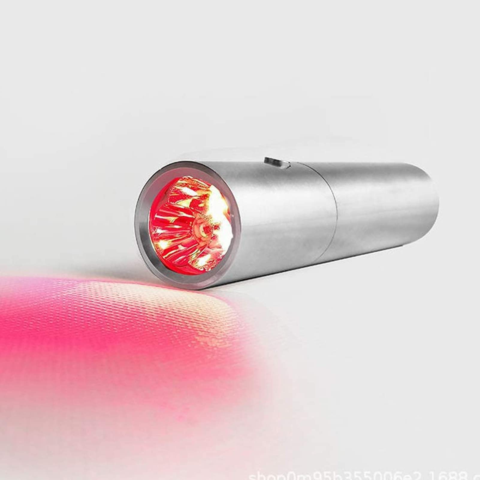 Dispositivo De Terapia De Luz Roja De Mano, Antorcha De Terapia De Luz De Carga USB 3 LED, Alivio del Dolor De Articulaciones Y Músculos, para Espalda, Cuello, Hombros, Rodillas, Manos